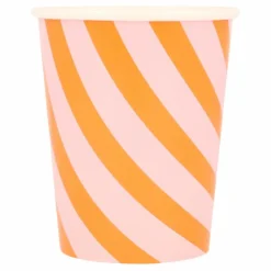 Gobelets Citrouille souriante - set de 8