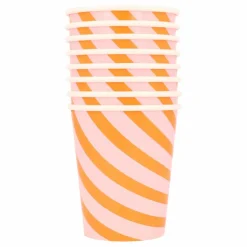 Gobelets Citrouille souriante - set de 8