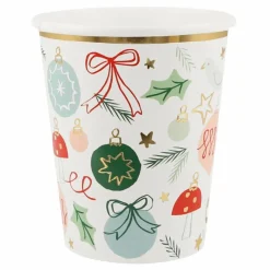 Gobelets Noël - set de 8