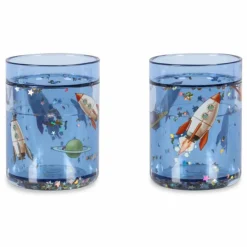 Gobelets Outer Space - Set de 2 | Bleu