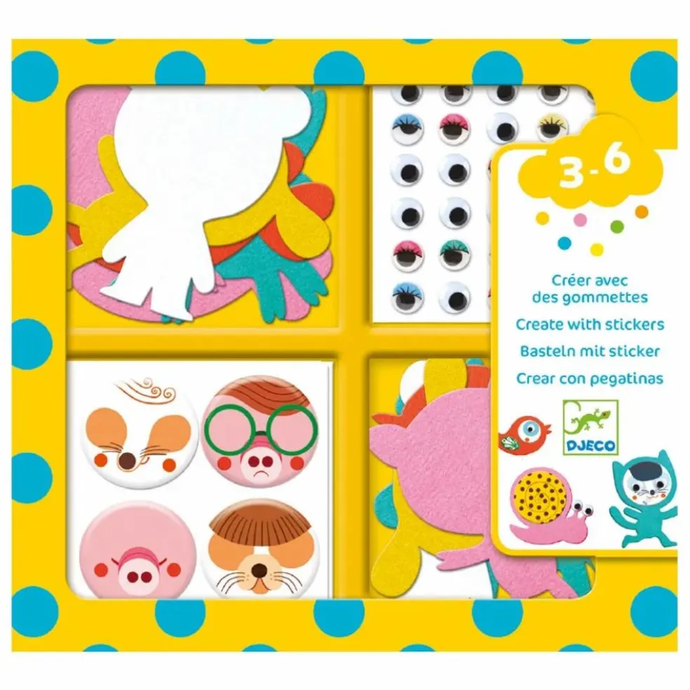 Gommettes J'aime les animaux