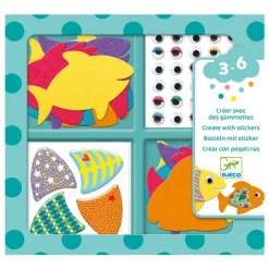 Gommettes J'aime les poissons