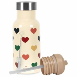 Gourde en inox Cœurs