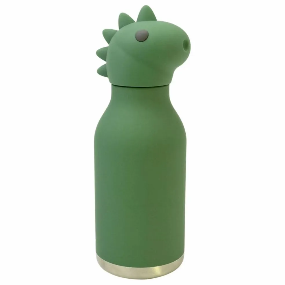 Gourde en inox Dinosaure | Vert