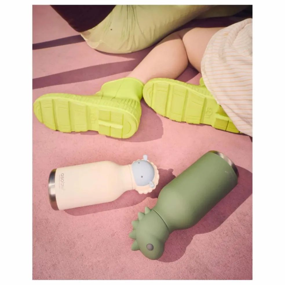 Gourde en inox Dinosaure | Vert