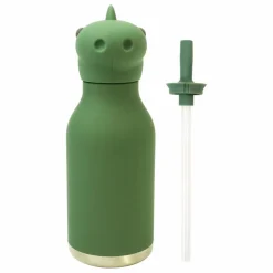 Gourde en inox Dinosaure | Vert