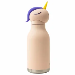 Gourde en inox Licorne | Rose pâle