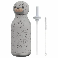 Gourde en inox Otarie | Gris