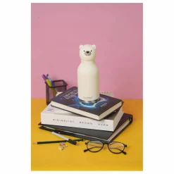 Gourde en inox Ours Blanc