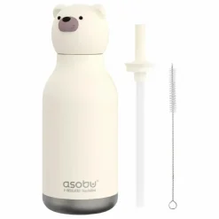 Gourde en inox Ours Blanc