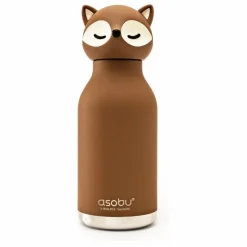 Gourde en inox Renard | Marron