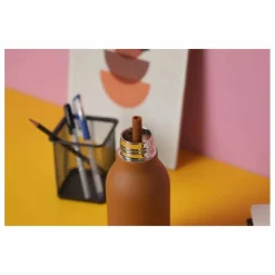 Gourde en inox Renard | Marron