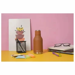 Gourde en inox Renard | Marron