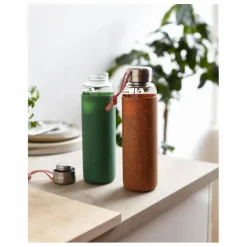 Gourde en verre borosilicate- 600 ml | Beige