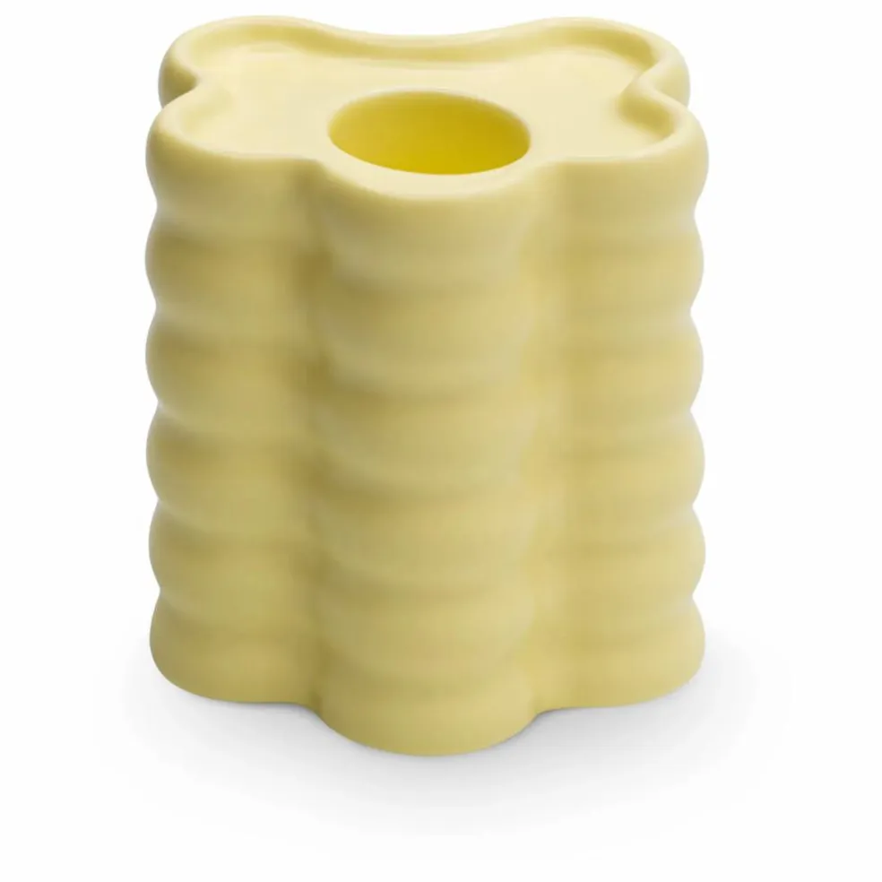 Grand Bougeoir Flora | Jaune