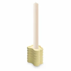 Grand Bougeoir Flora | Jaune