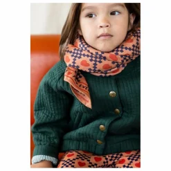 Grand Foulard Latika | Orange sanguine