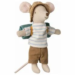 Grand frère souris en randonnée