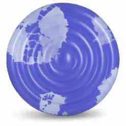 Grand matelas gonflable rond Goa | Bleu