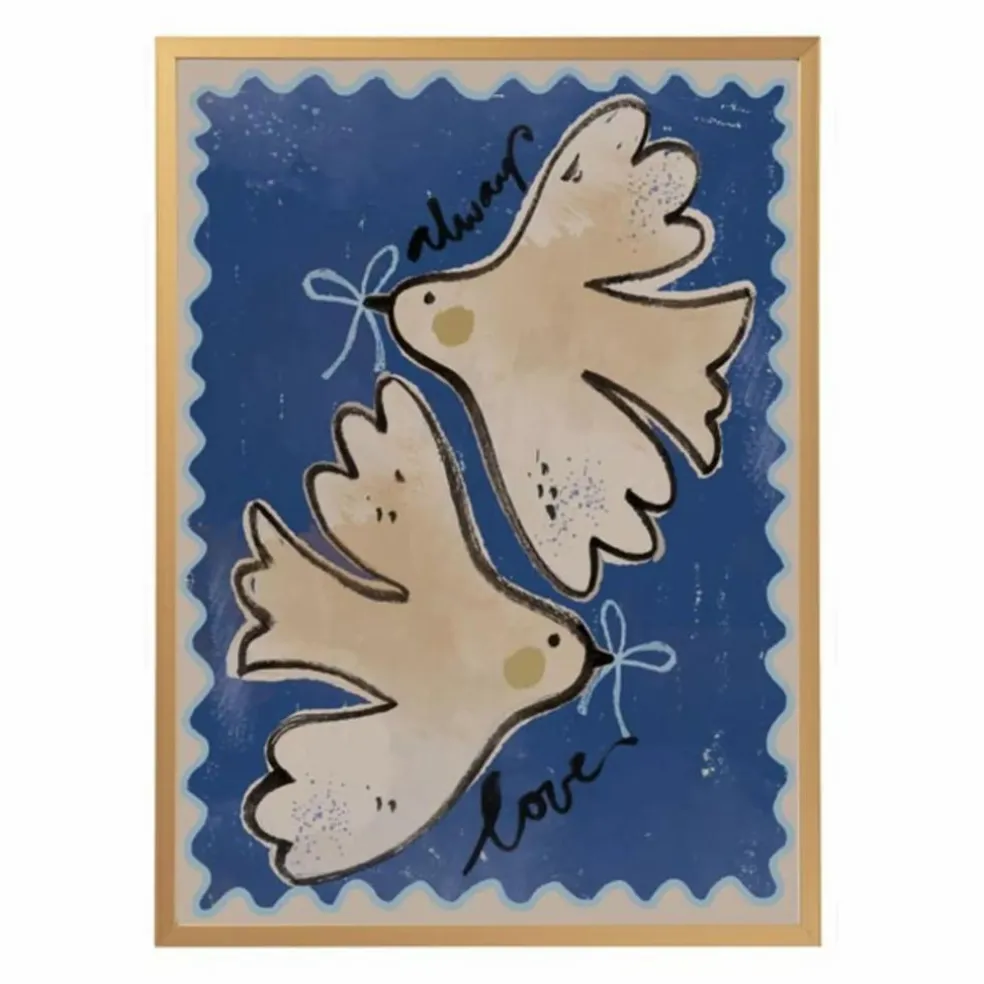 Grande affiche Always Love | Bleu