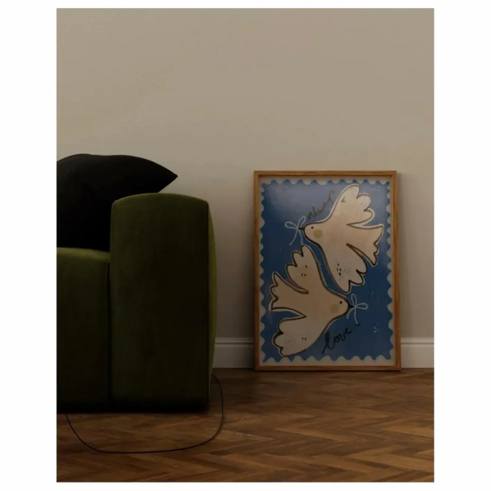 Grande affiche Always Love | Bleu