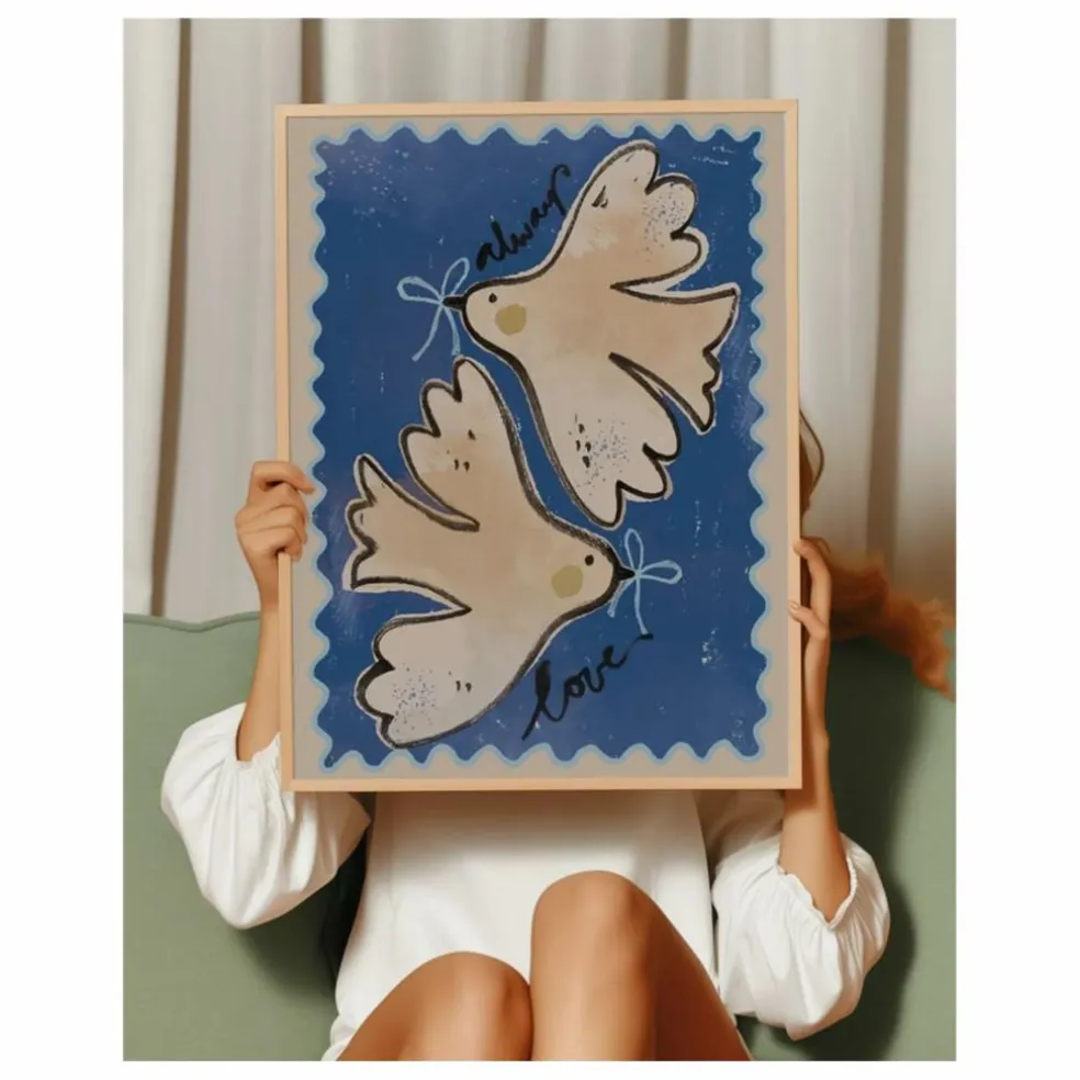Grande affiche Always Love | Bleu