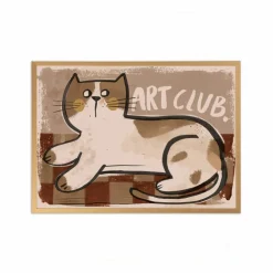 Grande affiche Cat artist club