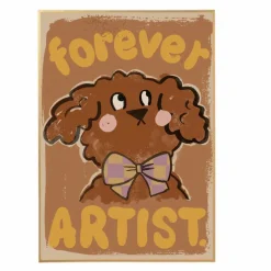 Grande affiche Chien Forever artist