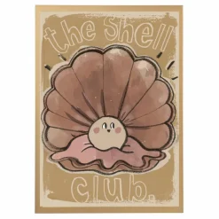 Grande affiche coquillage x Smallable