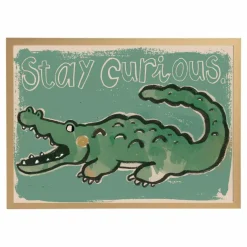 Grande affiche Croco