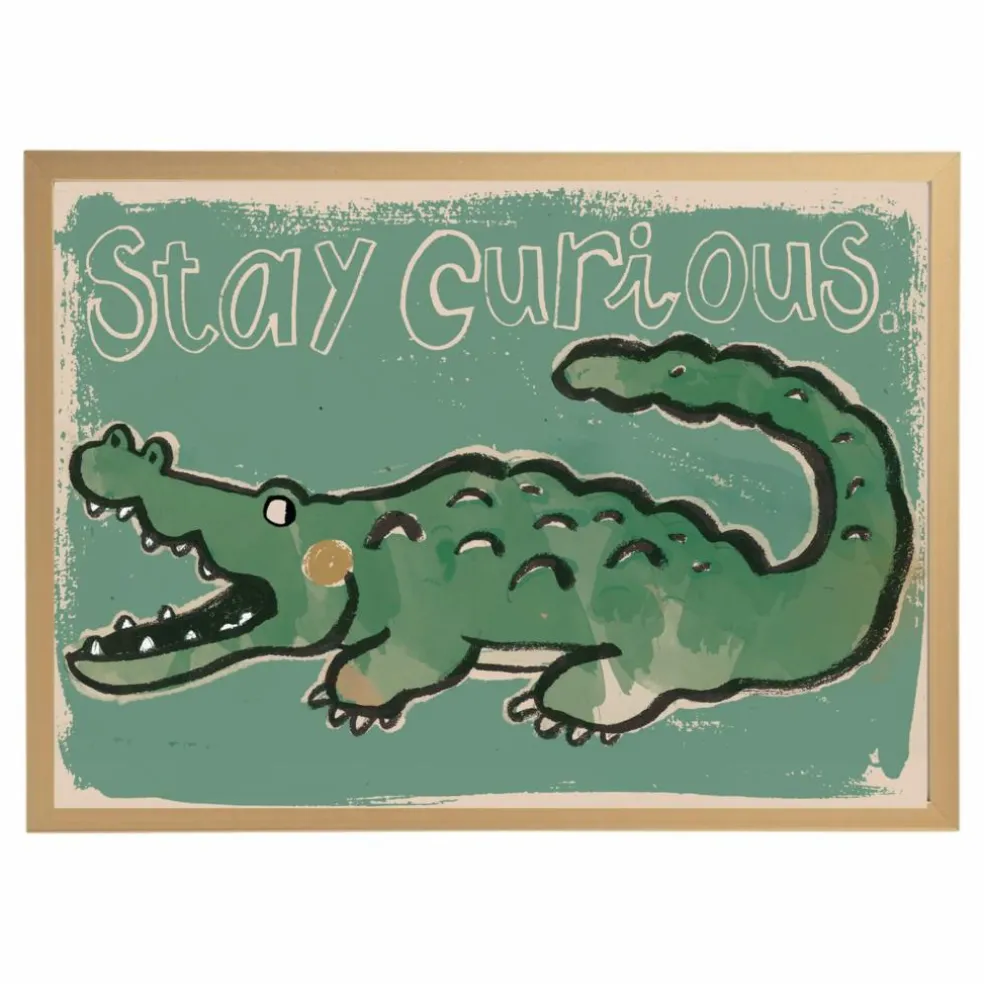 Grande affiche Croco