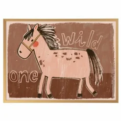 Grande affiche Horse | Vieux Rose