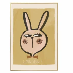 Grande affiche Lapin Grow Slowly