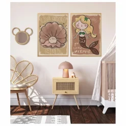 Grande affiche sirène x Smallable