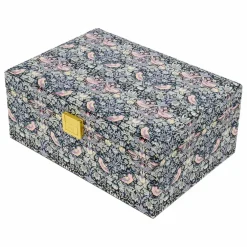 Grande Boîte à Bijoux MW Liberty Strawberry Thief | Noir