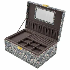 Grande Boîte à Bijoux MW Liberty Strawberry Thief | Noir