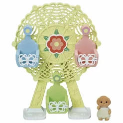 Grande roue et bébé caniche