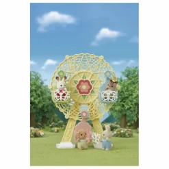 Grande roue et bébé caniche