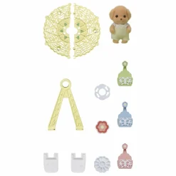 Grande roue et bébé caniche