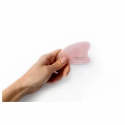 Gua Sha en Quartz rose