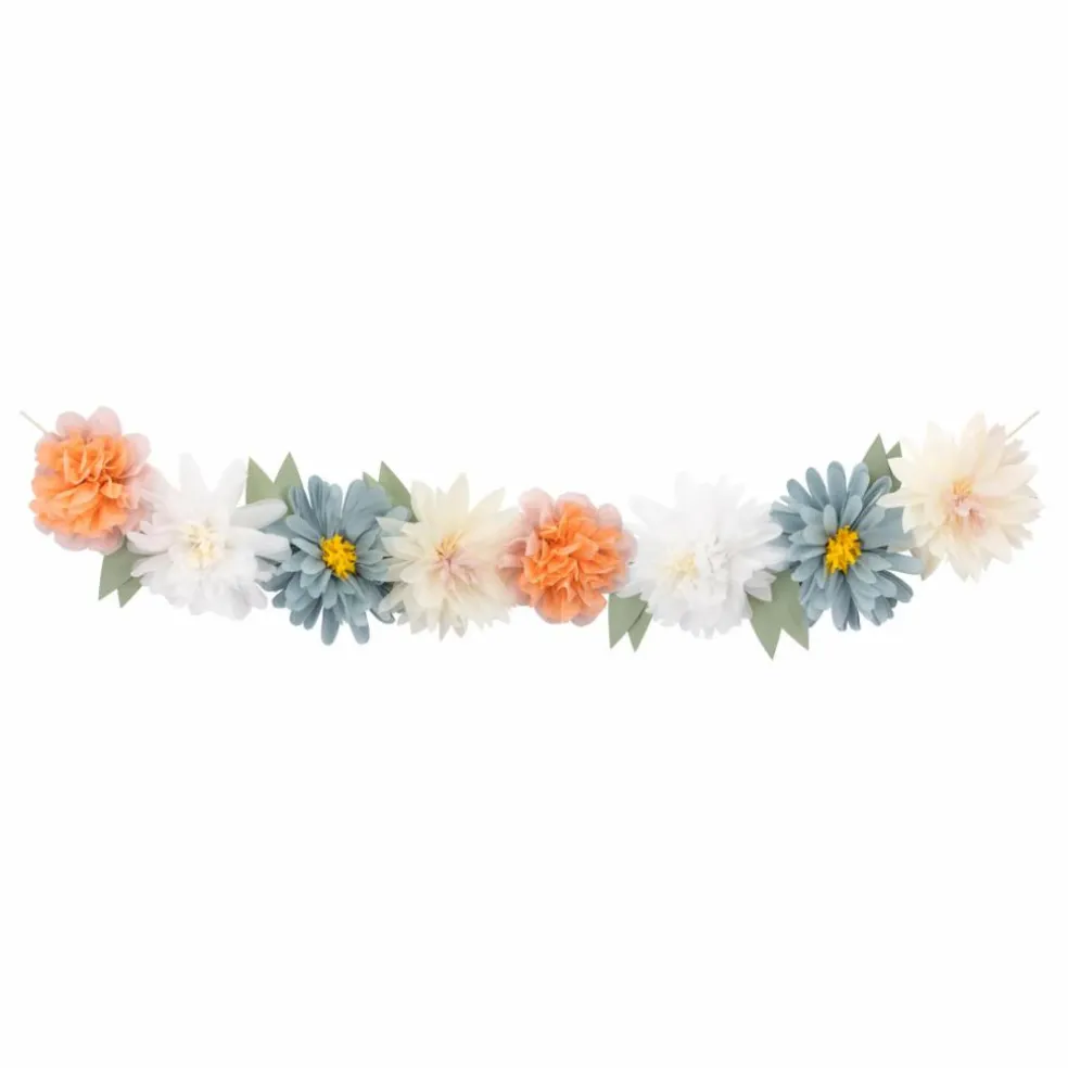 Guirlande géante de fleurs