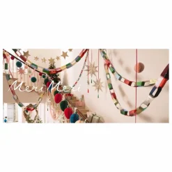 Guirlande géante lampions de Noël