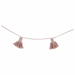 Guirlande pompons | Rose