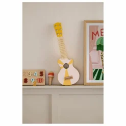 Guitare en bois | Jaune