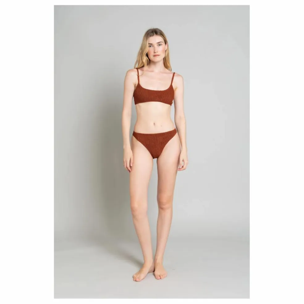 Haut de Maillot Alissa | Terracotta