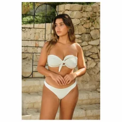 Haut de Maillot Aya | Blanc cassé