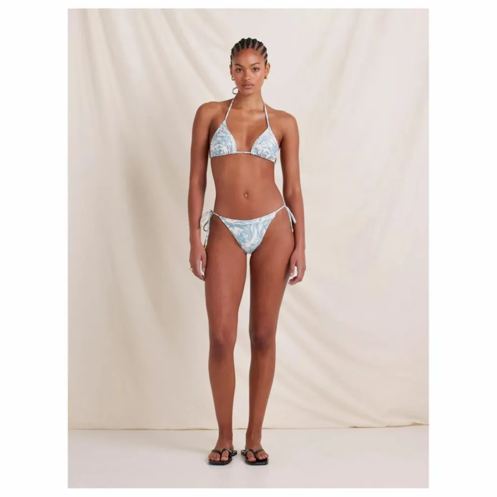 Haut de Maillot Daffodil Fibres Recyclées | Bleu