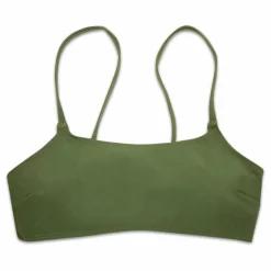 Haut de Maillot de Bain Bralette | Vert kaki