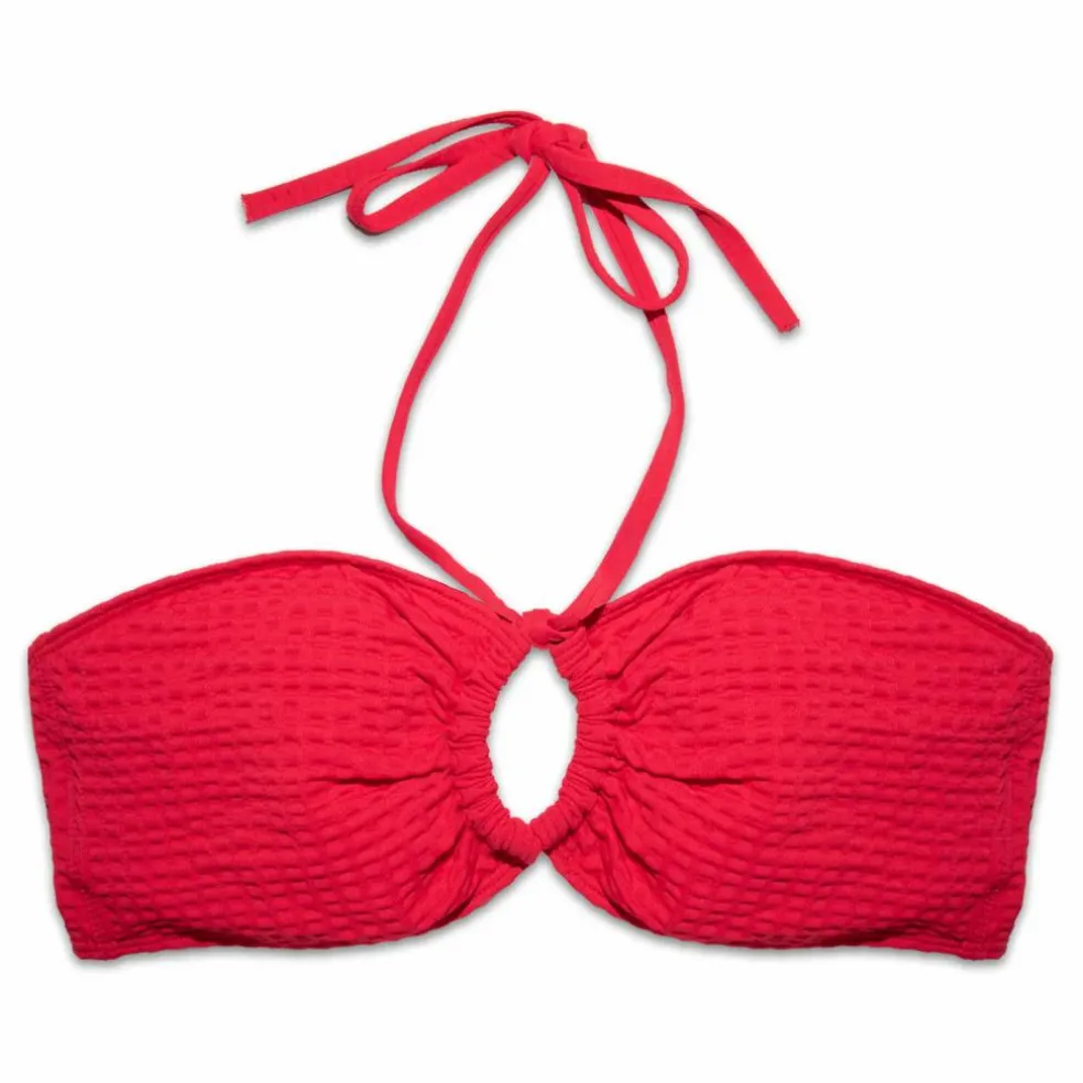 Haut de Maillot de Bain Bandeau | Rouge