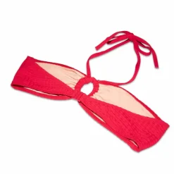 Haut de Maillot de Bain Bandeau | Rouge